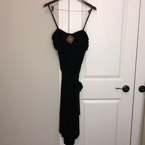 Black Gaucho Capri length jumper